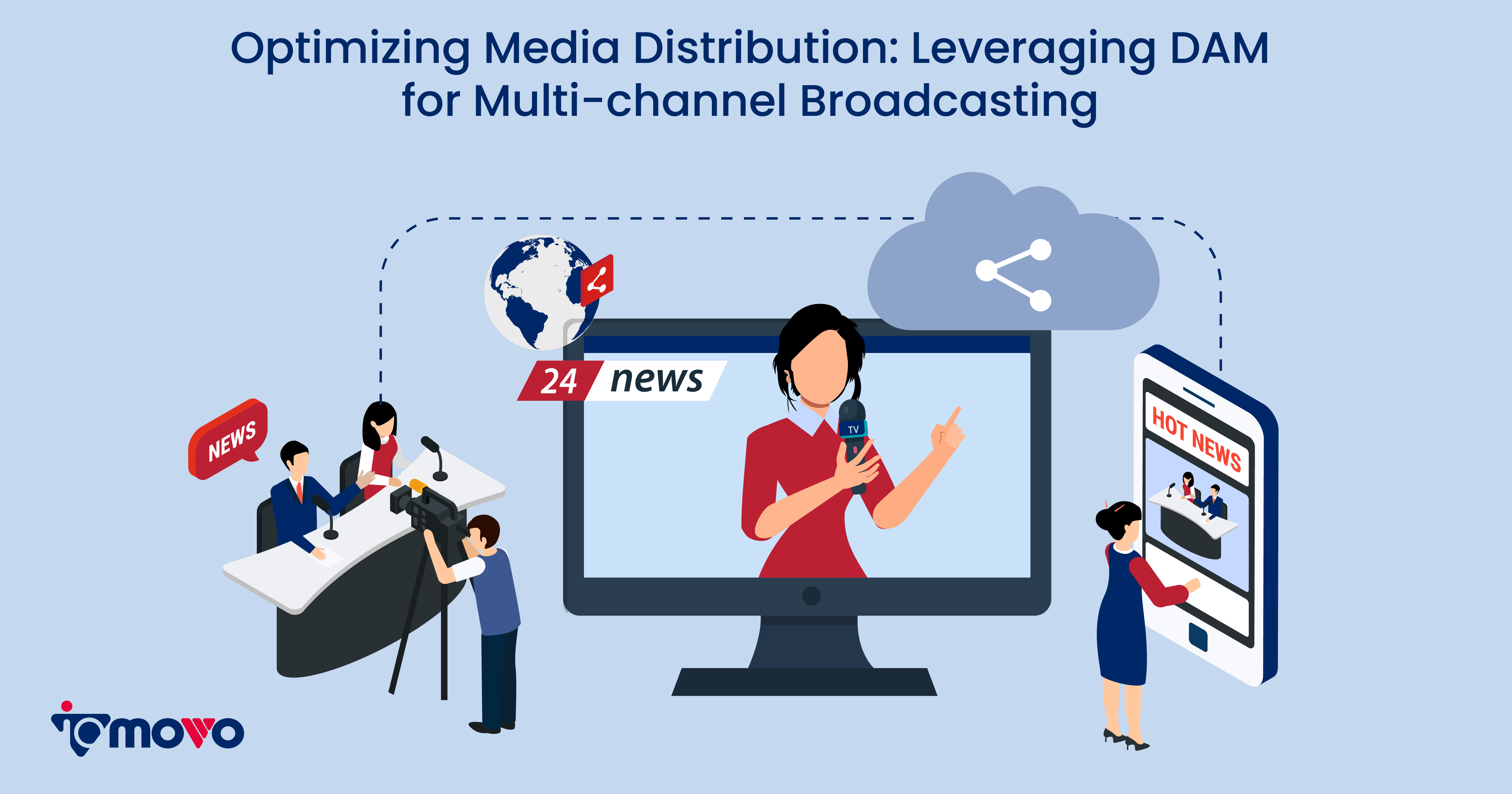 Optimizing Media Distribution Leveraging DAM for Multichannel Broadcasting